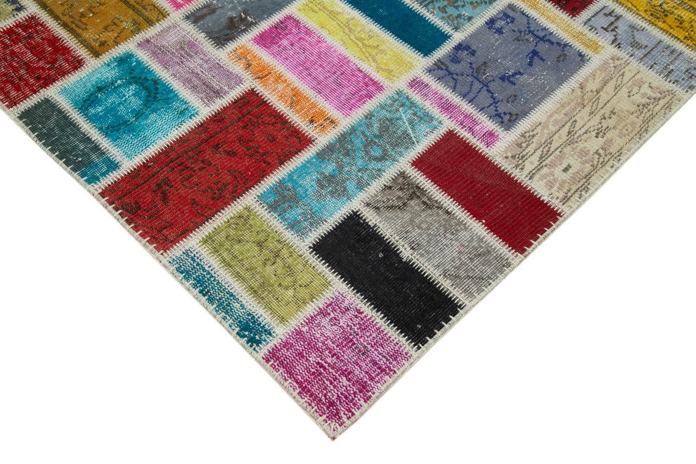 Rug N Carpet - Handmade Oriental 5' 9" x 7' 10" Decorative Patchwork Area Rug