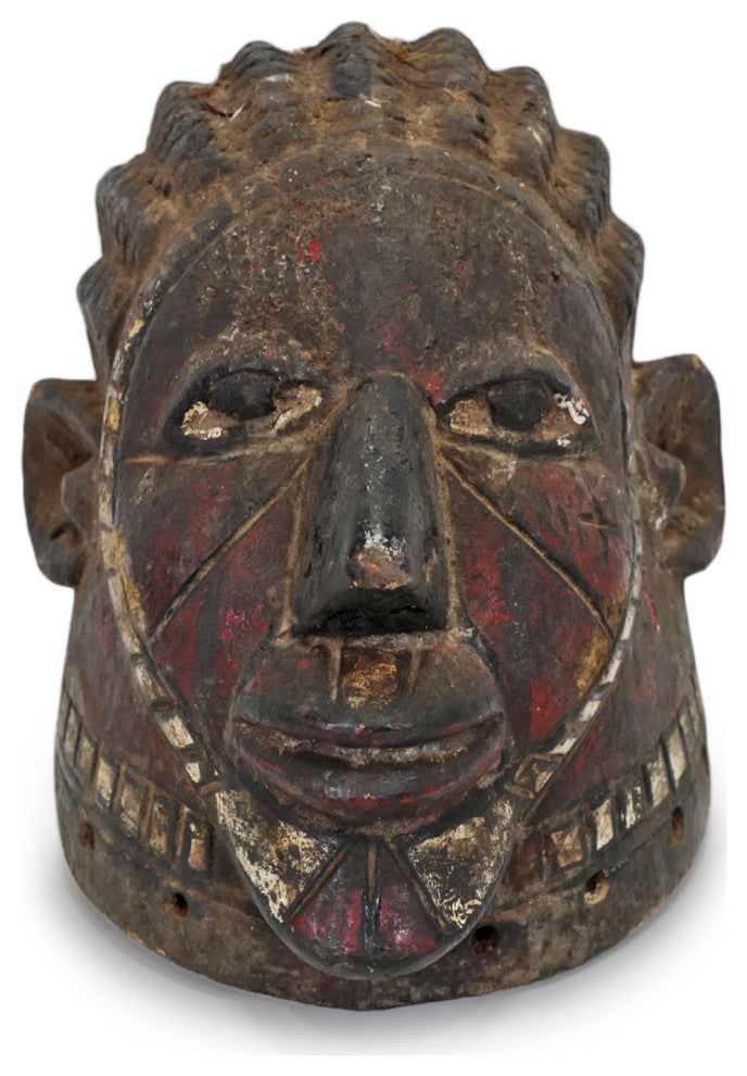 Consigned Yoruba Gelde Helmet Mask