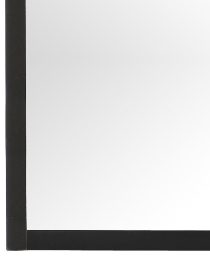Cambria Arched Mirror, Black