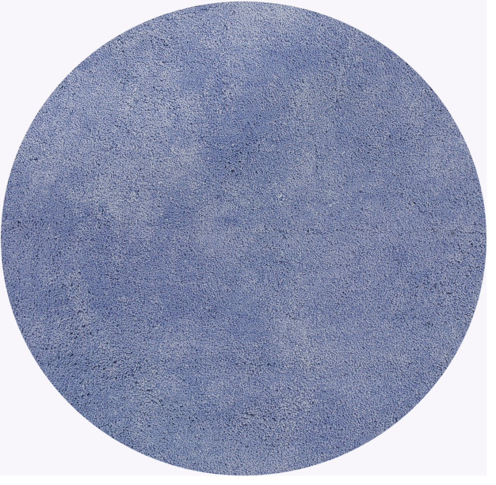 KAS Bliss 1573 Purple Shag Area Rug, 8' Round