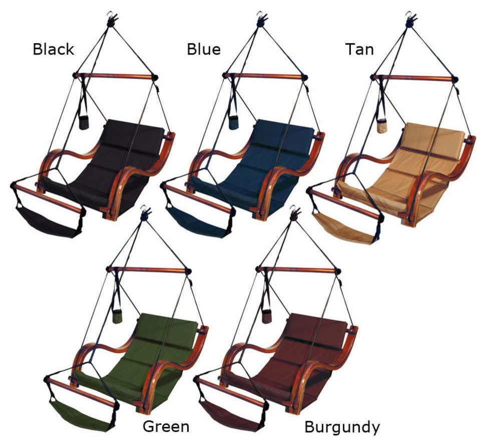 Hammaka Hammocks Nami Hanging Lounge Chair, Midnight Blue