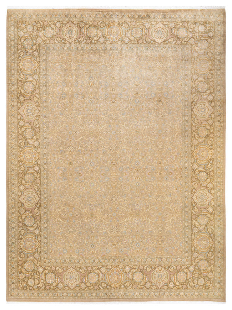 Mogul, One-of-a-Kind Hand-Knotted Area Rug Ivory, 9'1"x12'5"