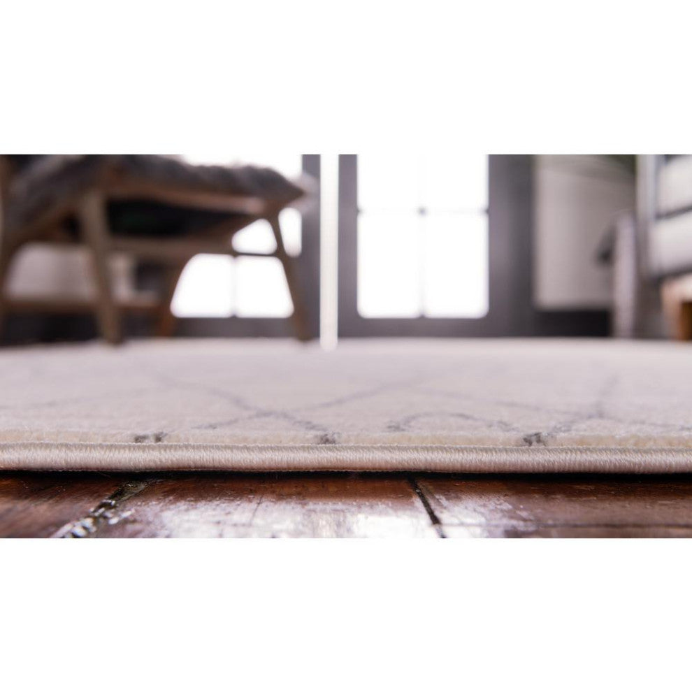Rug Unique Loom Fez Ivory Rectangular 3' 3 x 5' 3