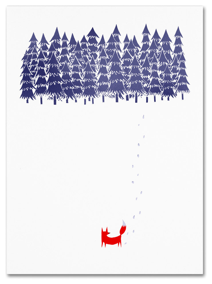 Robert Farkas 'Alone In The Forest' Canvas Art