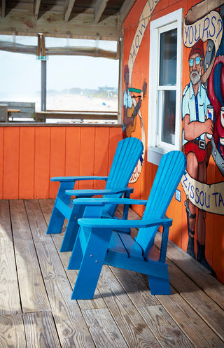 Captiva Casual Adirondack Chair, Pacific Blue