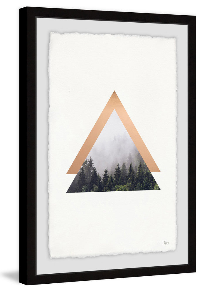 "Eye into the Forest" Framed Painting Print, 30"x45"
