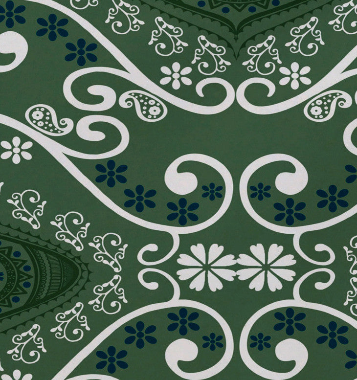 Illuminate Geometric Print Placemat, Set of 4, Green