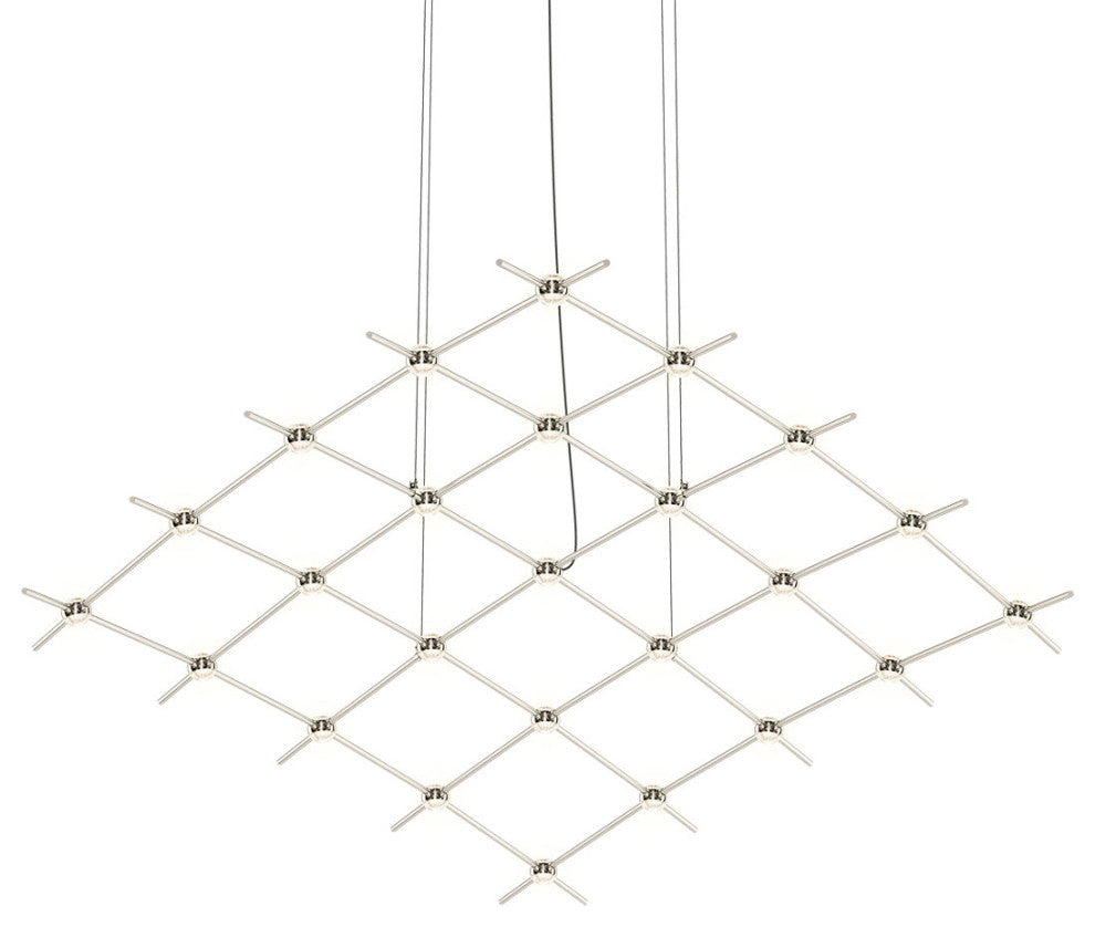Sonneman 21Q-RC5512-27 Constellation Aquarius Medius 25 Light - Satin Brass