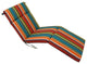 72"X24" Patterned Polyester Outdoor Chaise Lounge Cushion, Westport Teal