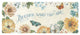 "Butterfly Bloom V" Digital Paper Print by Daphne Brissonnet, 52"x22"