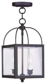Milford Convertible Chain-Hang and Ceiling Mount, Black