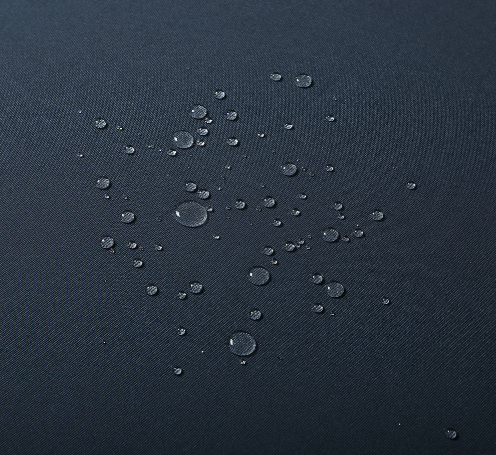 Nizuc Water Resistant Patio L-Shaped Modular Sectional, Navy, 5-Piece: 4 Armless Chair, 1 Corner Chair, White Aluminum Frame