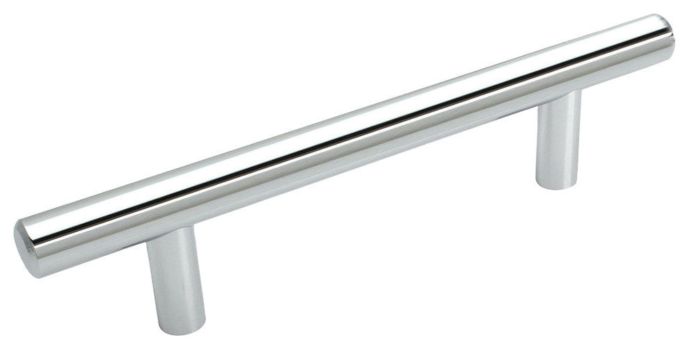 Cosmas 305-4CH Polished Chrome 4"� CTC (102mm) Euro Bar Pull [5-PACK]