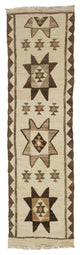 Vintage Turkish Kilim Runner 2' 10" x 9' 10", 34 in. x 118 in.