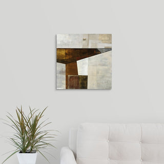 "Beam I" Wrapped Canvas Art Print, 16"x16"x1.5"
