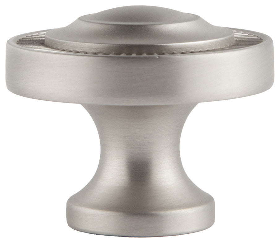 Sumner Street Home Hardware Minted Knob, Large, Satin Nickel