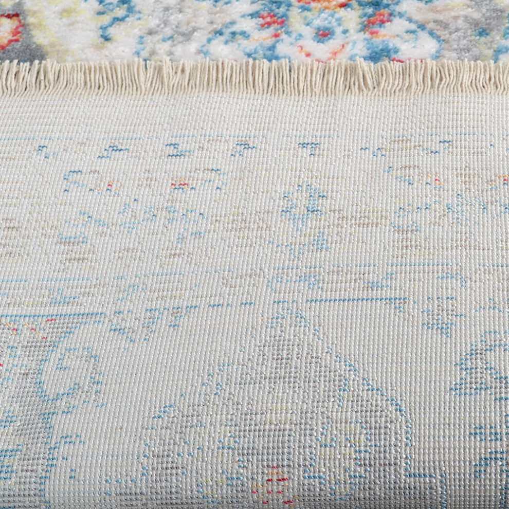 MACHINE MADE POLYESTER AREA RUGS  -Multicolor, Oriental ,Rugs for Living Room