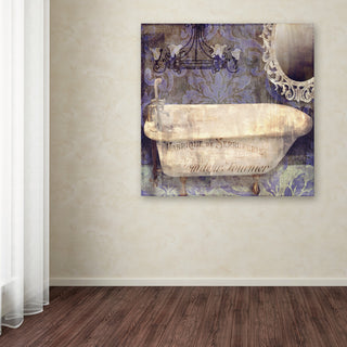 Color Bakery 'Le Bain Paris II' Canvas Art, 14"x14"