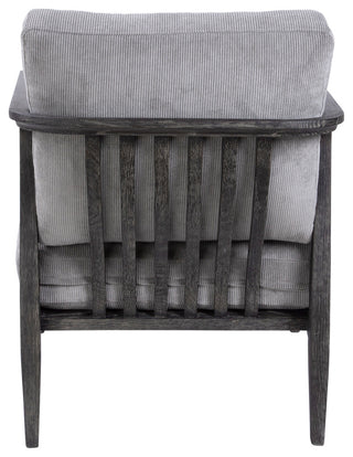 Uttermost 23657 Brunei 31"W Modern Accent Chair - Ebony / Gray