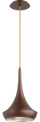 0-028243>1-Light Pendant Oiled Bronze