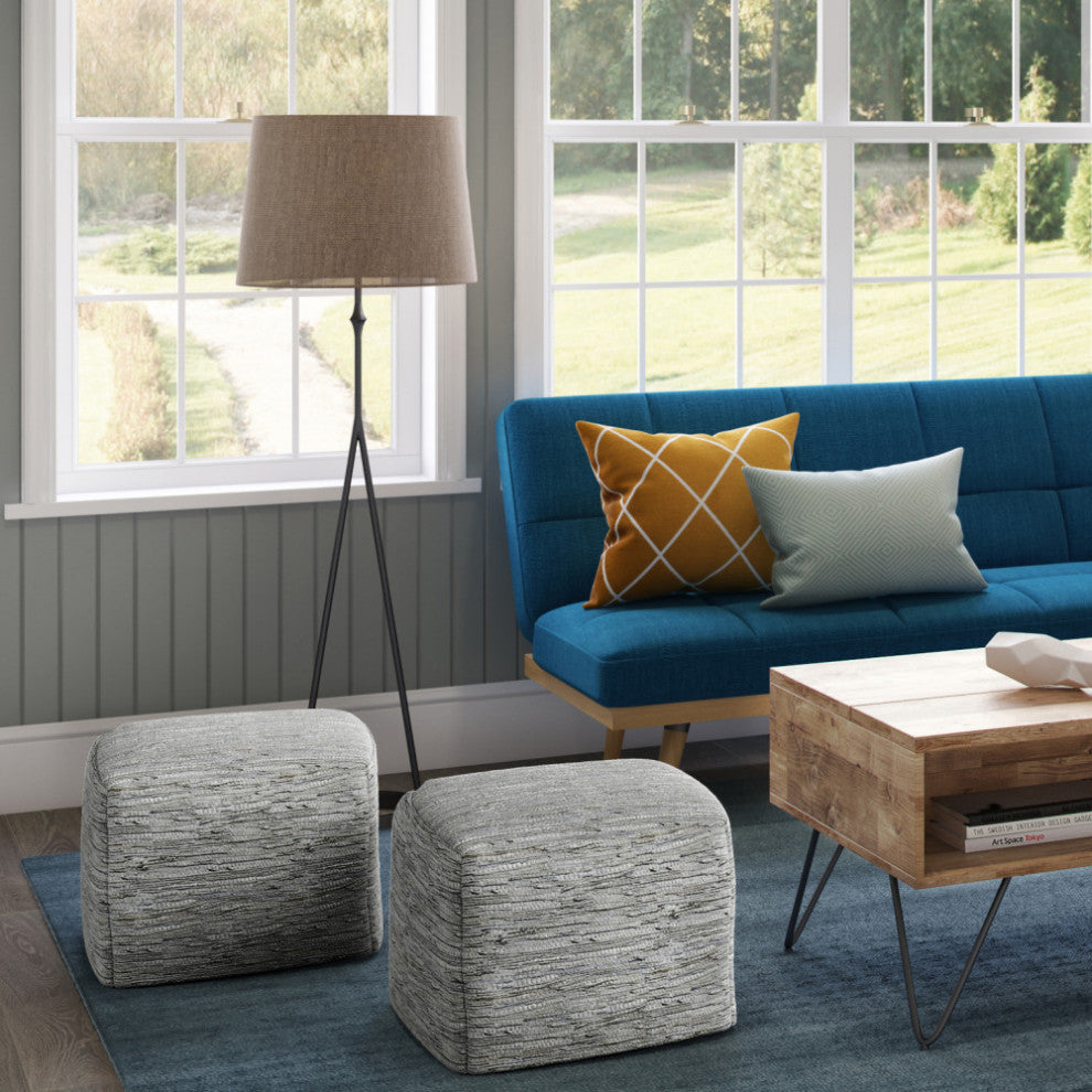 Fredrik Square Pouf