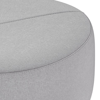 Moore Large Ottoman, Light Grey