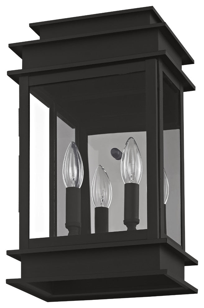 Princeton 2-Light Wall Lantern, Black