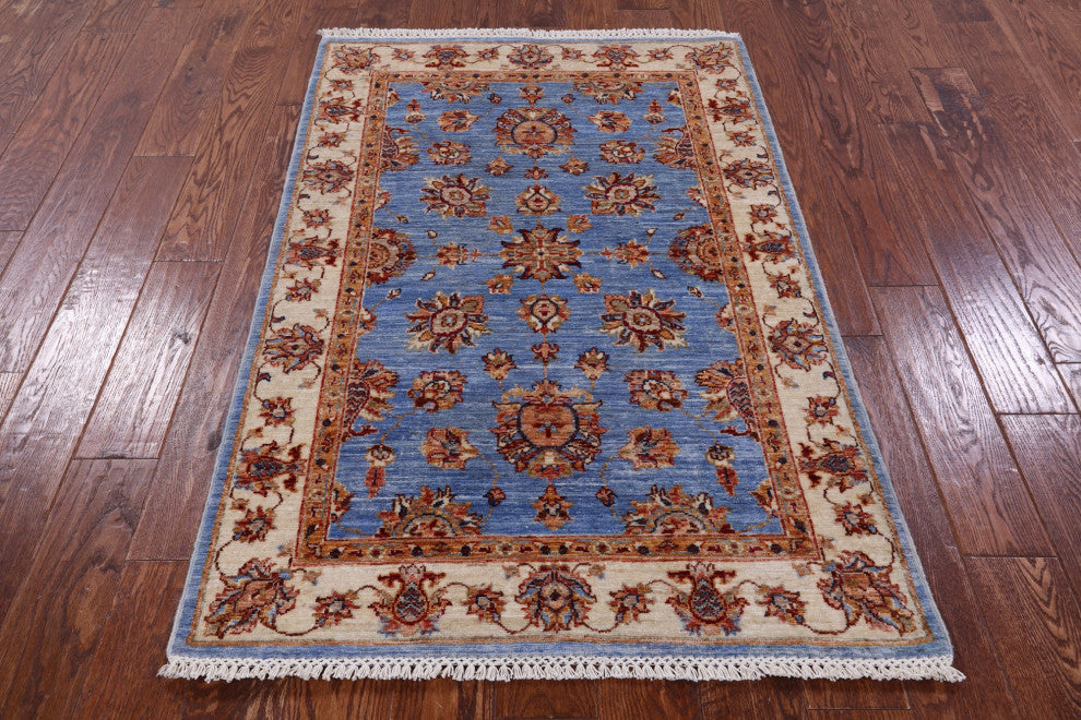 Persian Tabriz Hand-Knotted Wool Rug 3' 3" X 4' 11" - Q12766