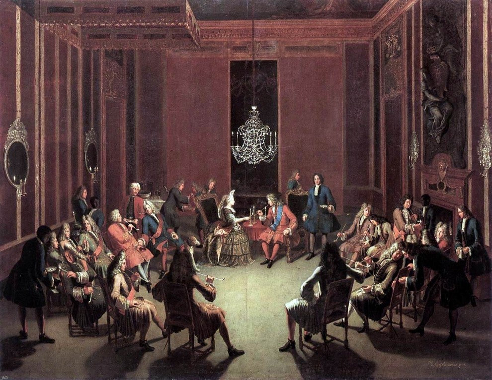Paul Carl Leygebe Tabakskollegium of Frederick I Wall Decal