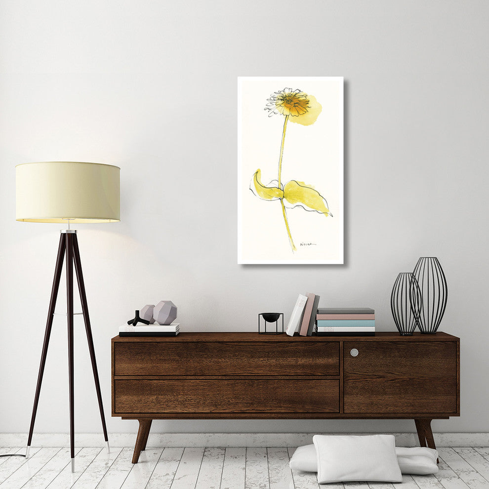 "Zinnia V" Digital Paper Print by Shirley Novak, 26"x46"