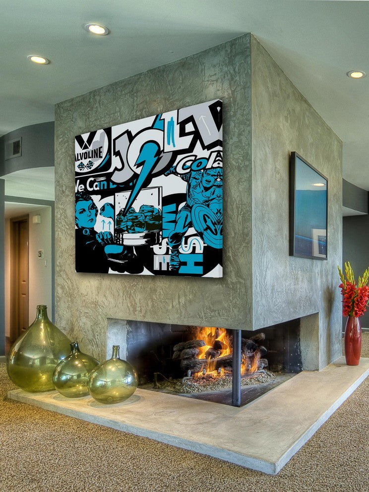 "Jolt 2" Print on Canvas