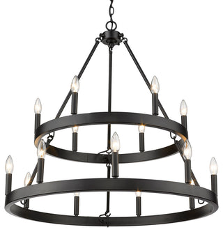 Alastair 2 Tier, 15 Light Chandelier