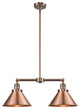Briarcliff 2-Light Chandelier, Antique Copper, Antique Copper