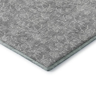 Premium Machine Washable Mayfield AMF691 Silver 2'6" x 3'10" Rug