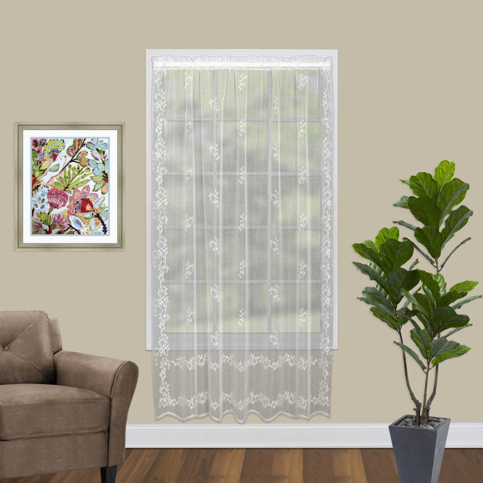 Sheer Divine 60"x84" Panel, White