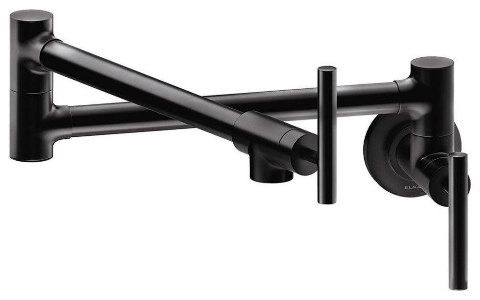 LKAV4091MB Elkay Avado Wall Mount Single Hole Pot Filler Kitchen Faucet