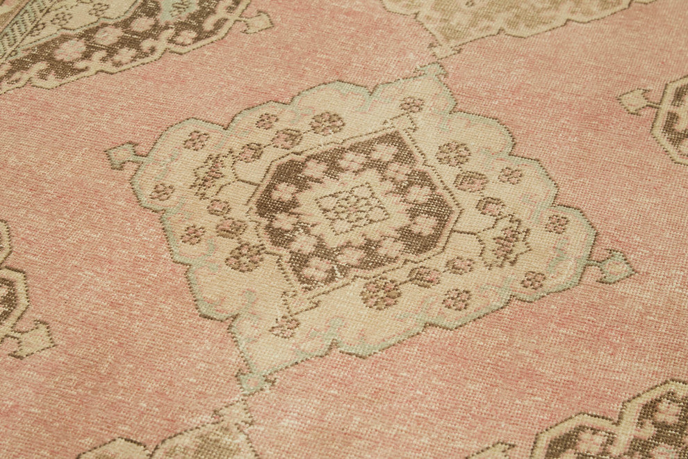 Rug N Carpet - Handmade Oriental 4' 9" x 12' 10" Tribal Runner Rug
