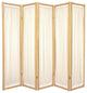 6' Tall Helsinki Shoji Screen, 5 Panel, Natural