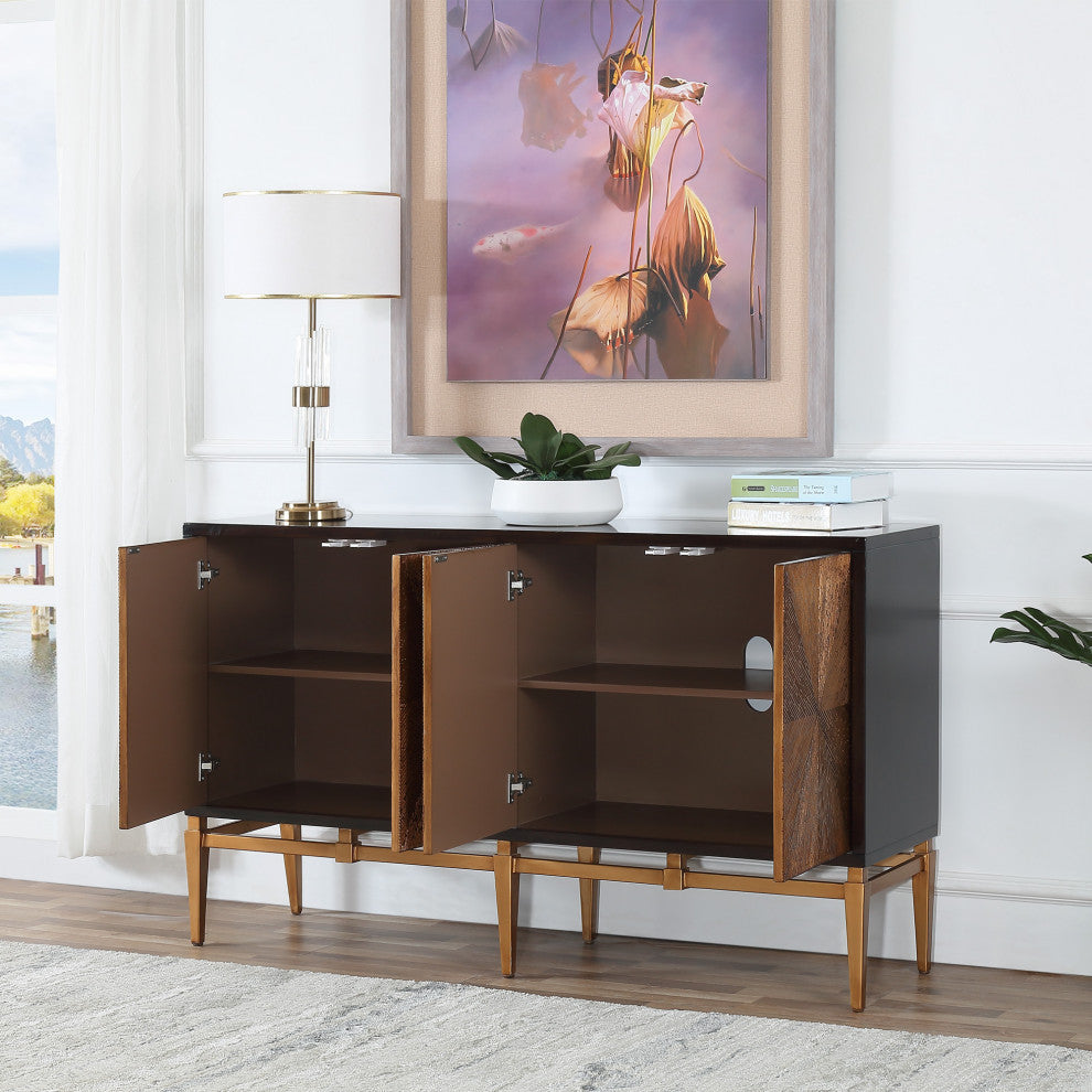 Atlas Spiral Textured Sideboard