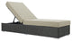 Sojourn Outdoor Patio Sunbrella, Chaise Lounge, Canvas Antique Beige