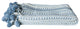 Azul Hand-Loomed Cotton Pom-Pom Throw