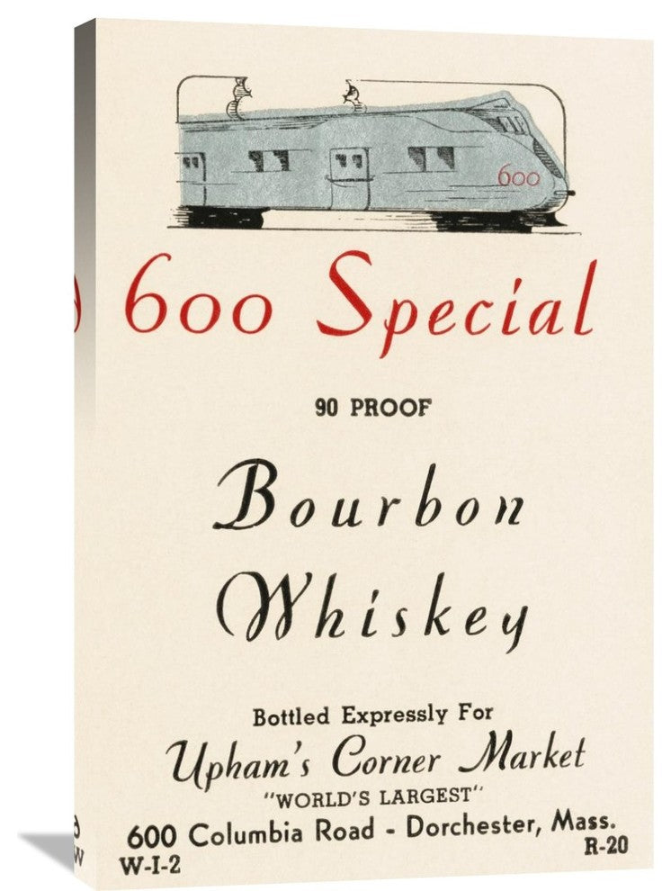 600 Special Bourbon Whiskey, 24"X36"