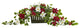 39" Poinsettia and Variegated Holly Faux Plant, Decorative Planter, Real Touch