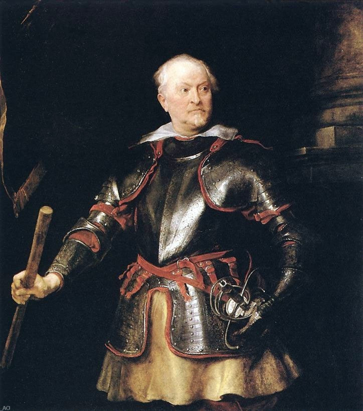 Sir Antony Van Dyck Portrait of a Member of the Balbi Family Wall Decal