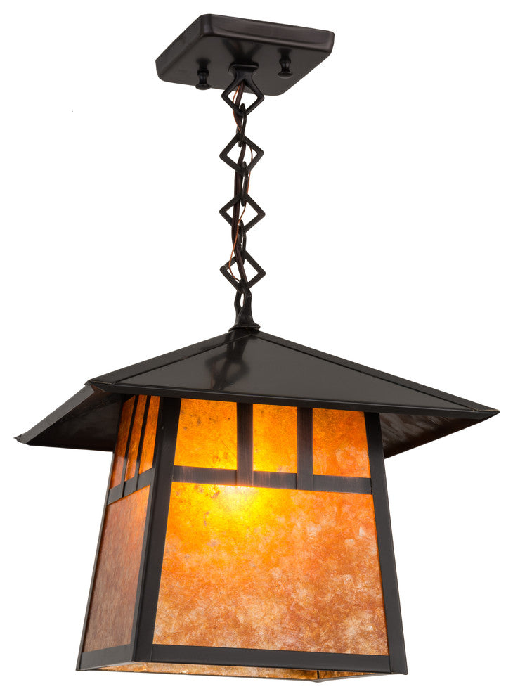 12Sq Stillwater Double Bar Mission Pendant