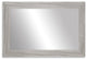 Pendleton Framed Wall Mirror, Driftwood Textured, 28" X 54"