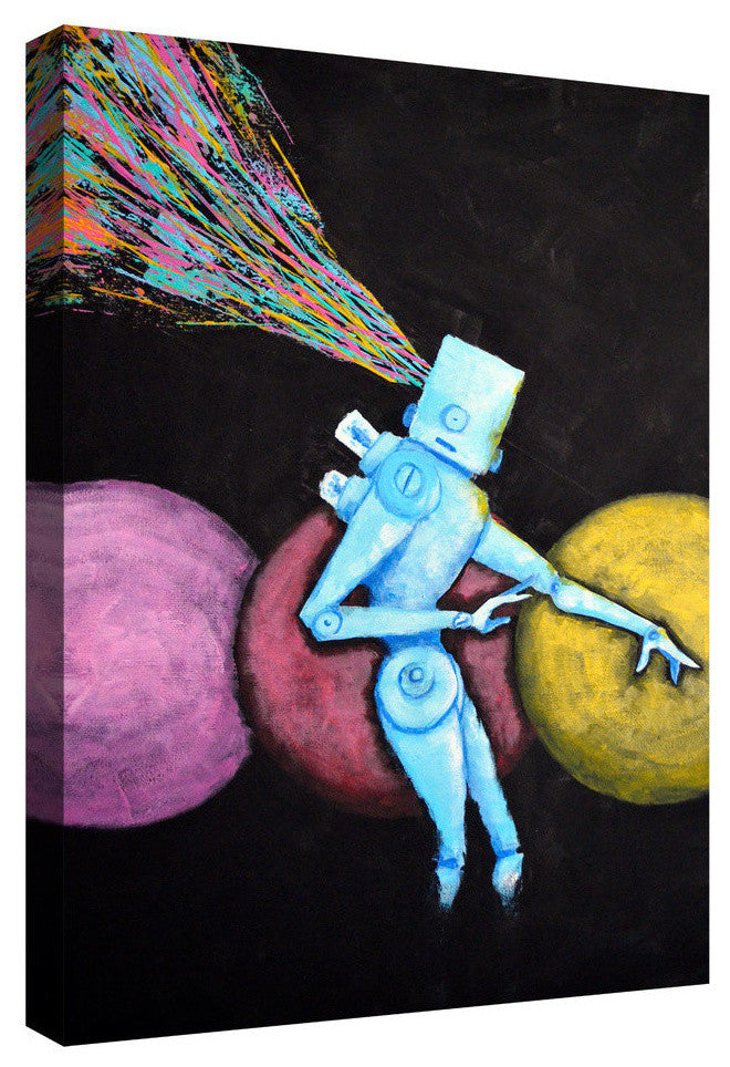 Epic Graffiti "Breakout" Giclee Canvas Wall Art, 12"x18"