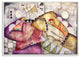 Stupell Industries Geometry Abstract Trumpet Drums Band Painting, 10 x 15
