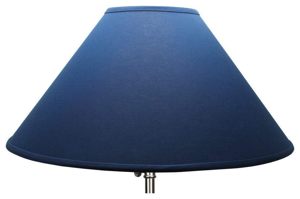 Fenchel Shades, 7"x22"x13" Spider Attachment Empire Lamp Shade, Linen