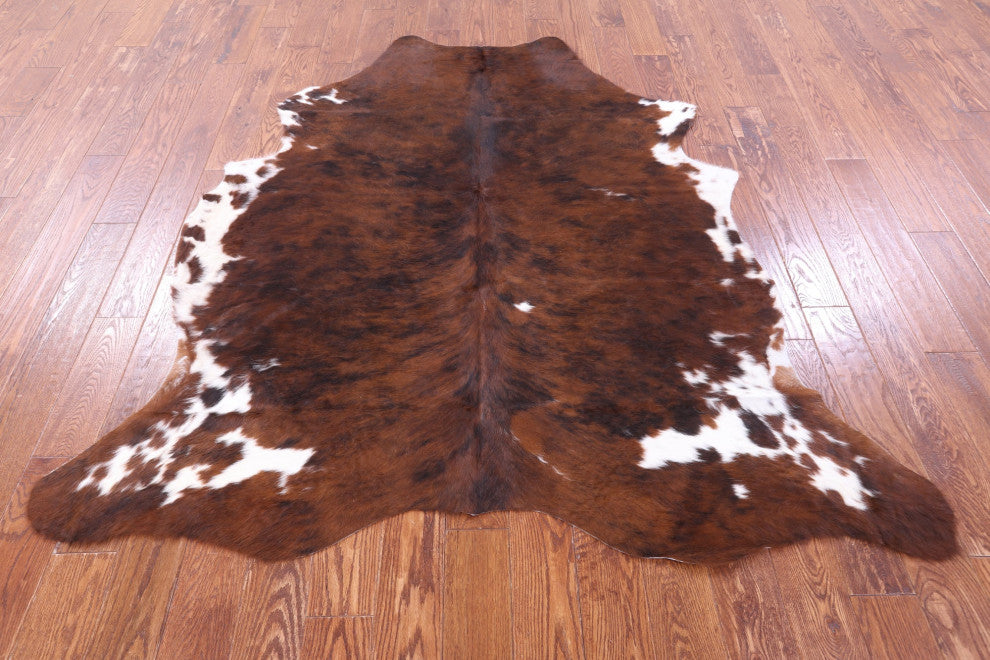 6' 7" X 6' 2" Natural Cowhide Rug C1952